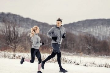 El ejercicio al aire libre en invierno