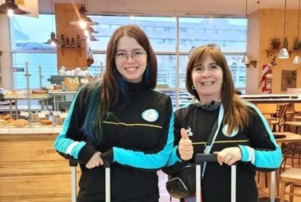 María Laura Belvedere partió rumbo a los Juegos Paralímpicos