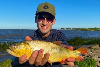 Pesca en la Costanera Norte de Buenos Aires