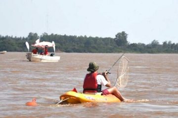 Primera Edición de la pesca de la boga en kayak