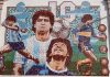 El mural más grande de Maradona, estará en un pequeño pueblo entrerriano