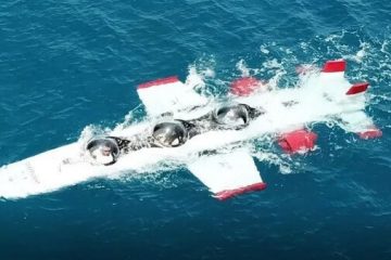 El impresionante “avión” submarino que ya es el yate del futuro