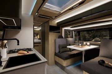 La empresa brasileña Marcopolo presentó su primer motorhome