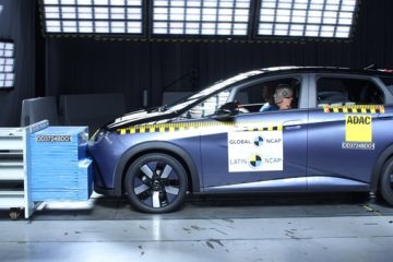 El primer vehículo eléctrico que obtiene las 5 estrellas de LatinNCAP