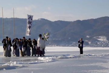 Una antigua tradición japonesa se vuelve advertencia sobre el cambio climático